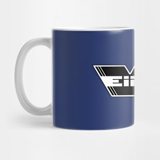 WEIRDO - Logo - Black with white lettering - Navy Blue Mug